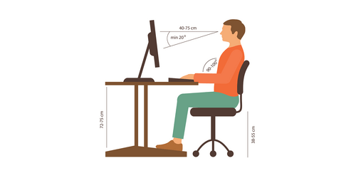 Эргономика рабочего места и правило 20-20-20